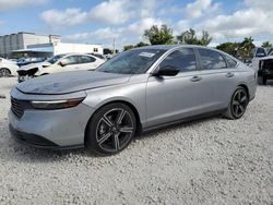 Honda Vehiculos salvage en venta: 2023 Honda Accord Hybrid Sport