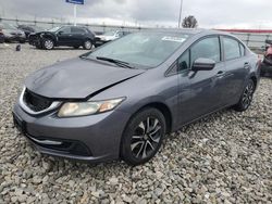 Salvage cars for sale at Cahokia Heights, IL auction: 2014 Honda Civic EX