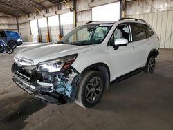 Subaru salvage cars for sale: 2020 Subaru Forester Premium