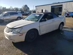 Salvage cars for sale at Shreveport, LA auction: 2008 Chrysler Sebring