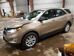 Salvage cars for sale at Lansing, MI auction: 2018 Chevrolet Equinox LS