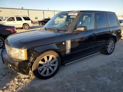 Land Rover salvage cars for sale: 2007 Land Rover Range Rover Supercharged