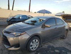 Salvage cars for sale at Van Nuys, CA auction: 2018 Toyota Corolla L