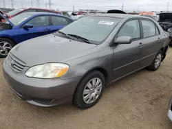 Toyota Corolla ce salvage cars for sale: 2004 Toyota Corolla CE