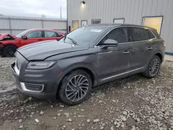 Salvage cars for sale at Appleton, WI auction: 2019 Lincoln Nautilus Reserve