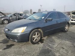 Salvage cars for sale from Copart Wilmington, CA: 2005 Honda Accord EX