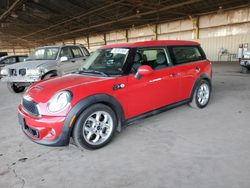 Salvage cars for sale at Phoenix, AZ auction: 2013 Mini Cooper S Clubman