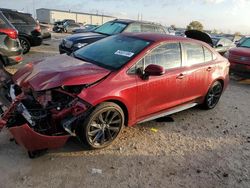 Salvage cars for sale at Haslet, TX auction: 2023 Toyota Corolla SE