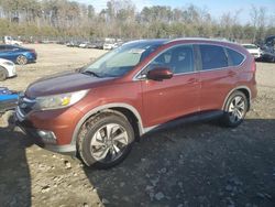 Salvage cars for sale at Waldorf, MD auction: 2015 Honda CR-V Touring