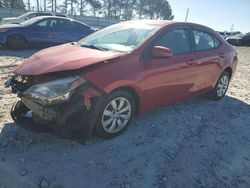 Toyota Corolla l salvage cars for sale: 2015 Toyota Corolla L