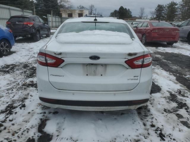 2016 Ford Fusion SE Hybrid