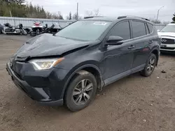 Salvage cars for sale at Bowmanville, ON auction: 2018 Toyota Rav4 LE