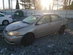 Salvage cars for sale at Windsor, NJ auction: 2008 Toyota Corolla CE