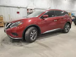 Nissan salvage cars for sale: 2018 Nissan Murano S