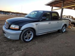 Ford salvage cars for sale: 2003 Ford F150 Supercrew Harley Davidson