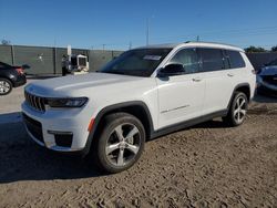 Salvage cars for sale at Homestead, FL auction: 2021 Jeep Grand Cherokee L Limited