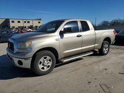 Toyota Tundra salvage cars for sale: 2007 Toyota Tundra Double Cab SR5