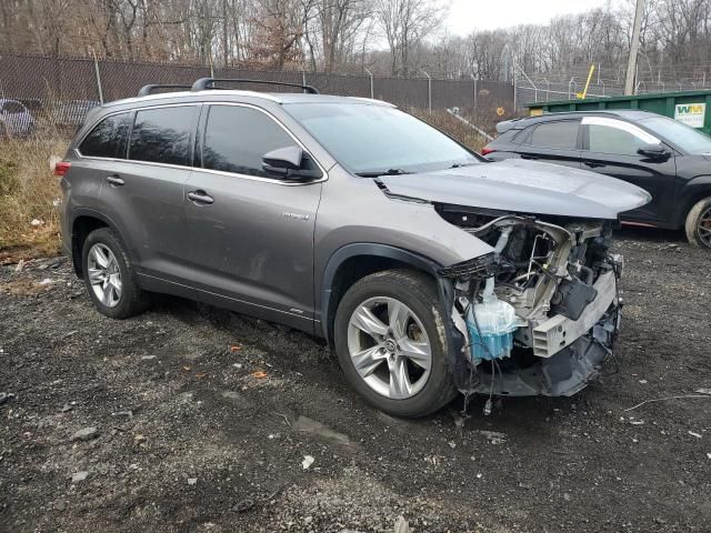 2018 Toyota Highlander Hybrid Limited