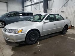 Salvage cars for sale at Ham Lake, MN auction: 2001 Toyota Camry LE