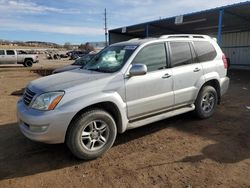 Salvage cars for sale at Colorado Springs, CO auction: 2008 Lexus GX 470