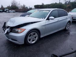 Salvage cars for sale at San Martin, CA auction: 2008 BMW 328 I Sulev