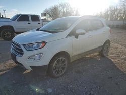 Salvage cars for sale at Oklahoma City, OK auction: 2020 Ford Ecosport Titanium