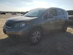 Salvage cars for sale at San Antonio, TX auction: 2012 Honda CR-V EX