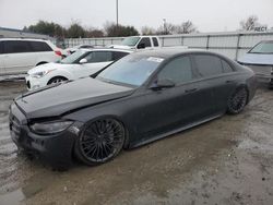 Salvage cars for sale at Sacramento, CA auction: 2021 Mercedes-Benz S 580 4matic