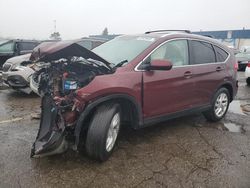 Salvage cars for sale at Woodhaven, MI auction: 2016 Honda CR-V EX