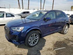 Salvage cars for sale at Van Nuys, CA auction: 2024 Audi Q3 Premium S Line 45