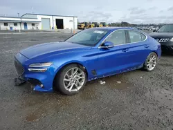 Salvage cars for sale at auction: 2022 Genesis G70 Base