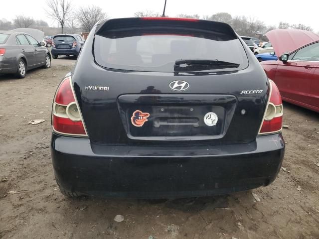 2010 Hyundai Accent Blue