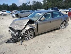 Salvage cars for sale at Ocala, FL auction: 2010 Audi A4 Premium Plus