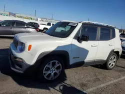 2017 Jeep Renegade Limited en venta en Van Nuys, CA