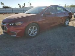 Salvage Cars with No Bids Yet For Sale at auction: 2017 Chevrolet Malibu LT