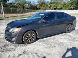 Salvage cars for sale from Copart Fort Pierce, FL: 2012 Toyota Camry Base