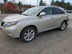 Salvage cars for sale at Gaston, SC auction: 2012 Lexus RX 350