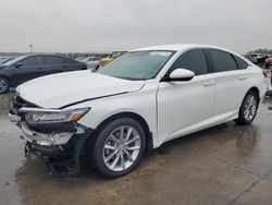 2021 Honda Accord LX en venta en Grand Prairie, TX