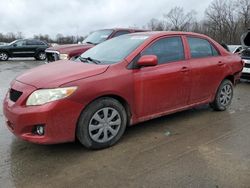 2009 Toyota Corolla Base en venta en Ellwood City, PA