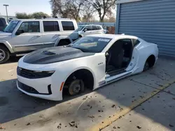 Chevrolet salvage cars for sale: 2021 Chevrolet Camaro LZ