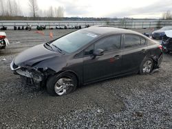 Honda salvage cars for sale: 2013 Honda Civic LX