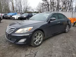 2013 Hyundai Genesis 3.8L en venta en Portland, OR