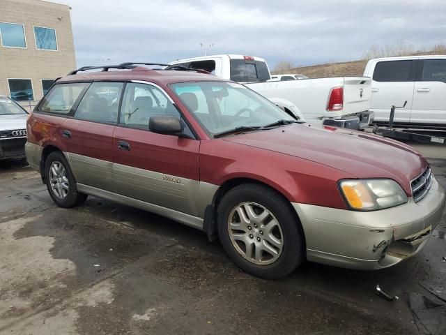 2002 Subaru Legacy Outback AWP