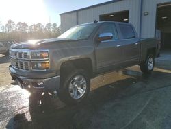 Salvage cars for sale from Copart Cleveland: 2015 Chevrolet Silverado K1500 LTZ