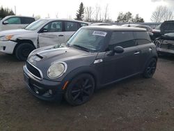 Salvage cars for sale from Copart Bowmanville, ON: 2011 Mini Cooper S