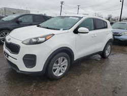 Salvage cars for sale at Chicago Heights, IL auction: 2017 KIA Sportage LX