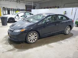 Honda salvage cars for sale: 2012 Honda Civic EX