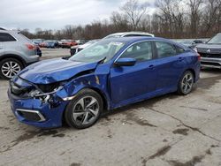 Vehiculos salvage en venta de Copart Ellwood City, PA: 2020 Honda Civic LX