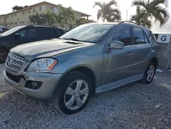 Mercedes-Benz m-Class salvage cars for sale: 2011 Mercedes-Benz ML 350