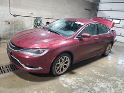 2016 Chrysler 200 C en venta en Blaine, MN